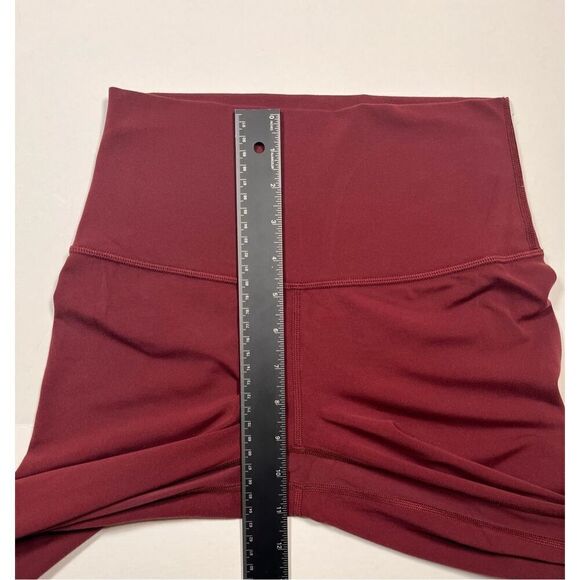 Lululemon Align High Rise Pant 26" inseam Red Merlot W5CT3S Size 4 Athleisure - Picture 6 of 8
